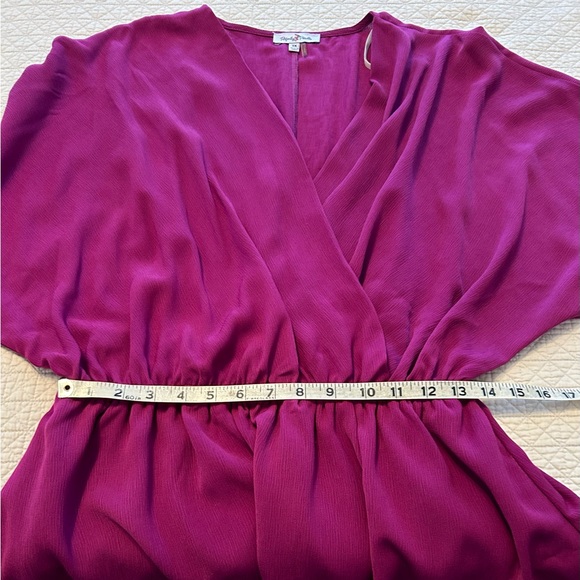 Plum Poplin Top by Perfectly Priscilla - Picture 6 of 10